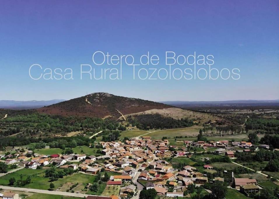 Casa Rural Tozolosolobos Otero de Bodas Ngoại thất bức ảnh