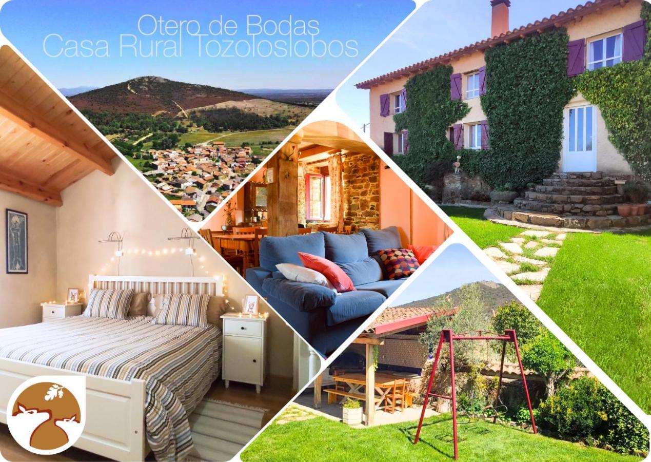 Casa Rural Tozolosolobos Otero de Bodas Ngoại thất bức ảnh